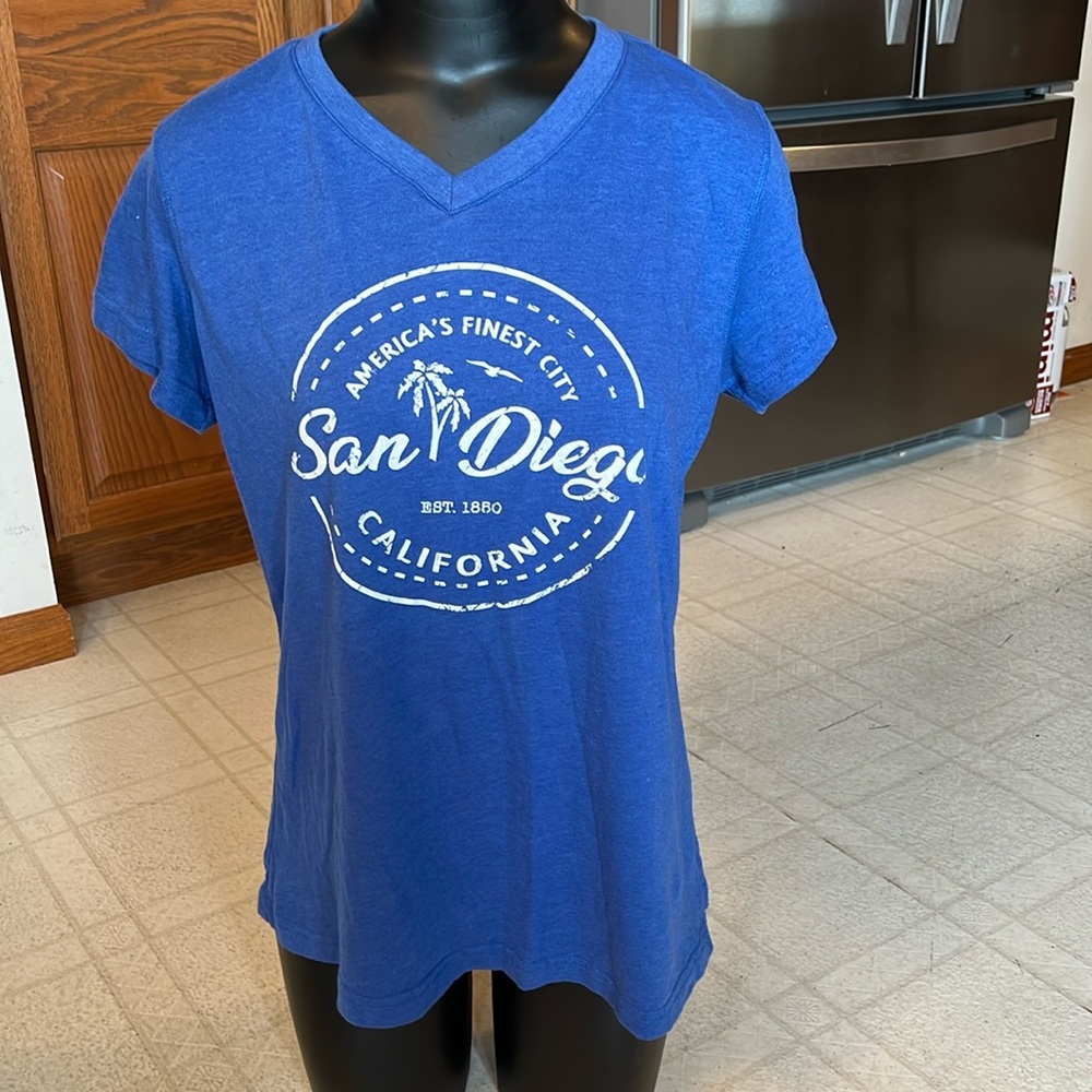 San Diego women’s v-neck t-shirt